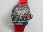 KV Factory Richard Mille RM035-02 Rafael Nadal Forge Carbon Watch Red Rubber